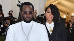 Sean Combs and Cassie Ventura posing at the Met Gala amid media scrutiny over past relationship allegations.