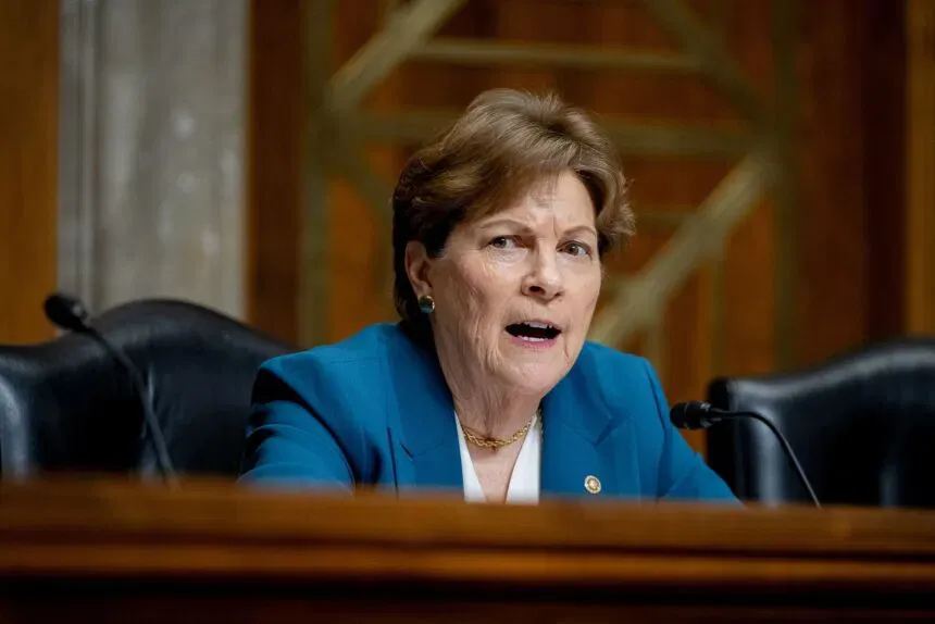 U.S. Senator speaking during a congressional hearing on Georgia’s political crisis and democratic backsliding.