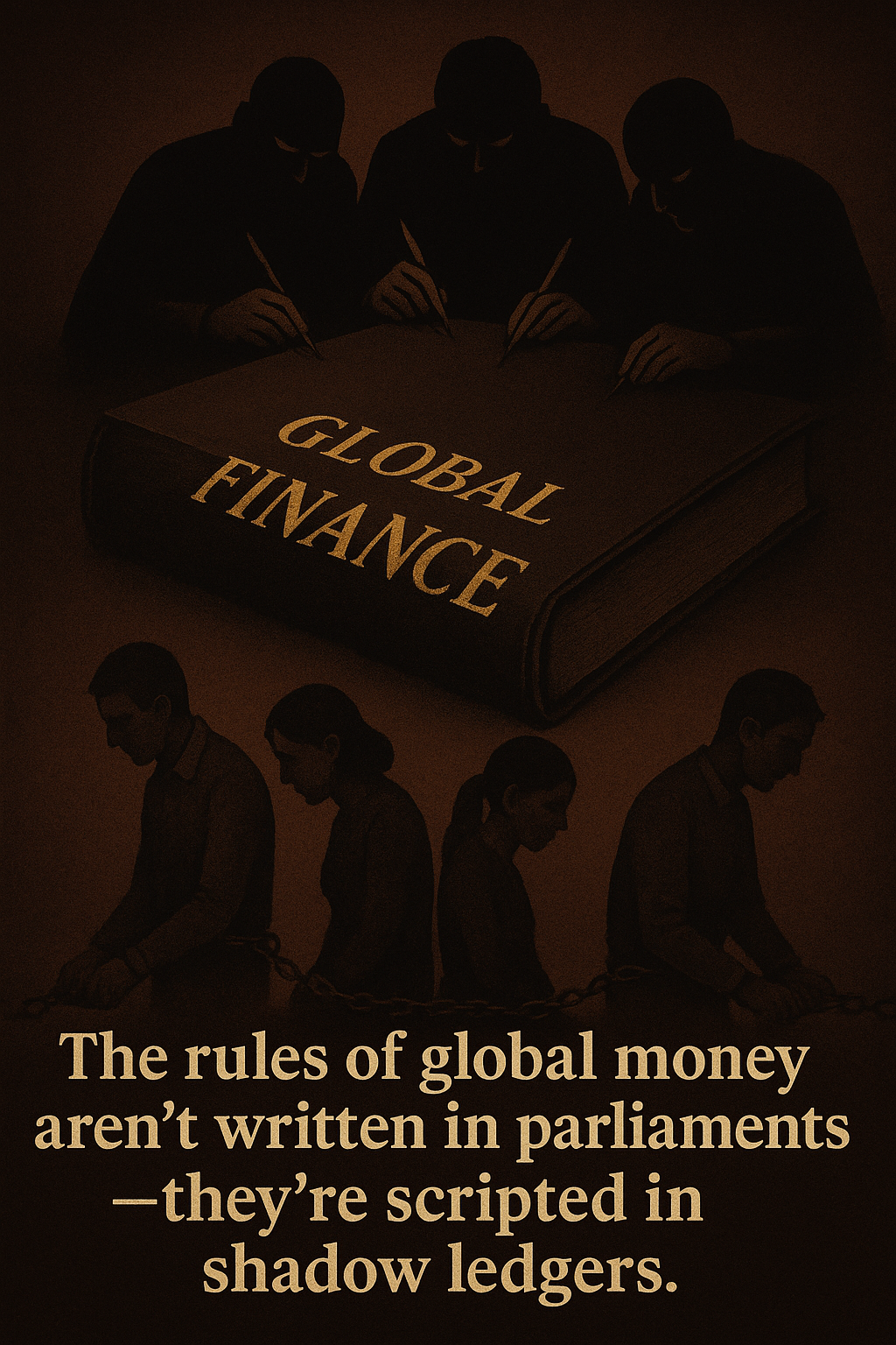 “The rules of global money aren’t written in parliaments they’re scripted in shadow ledgers.
