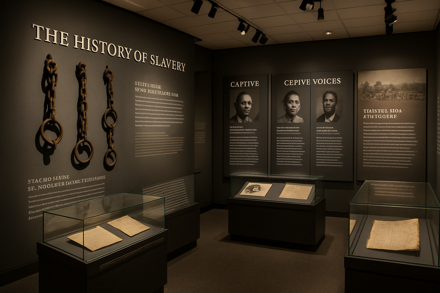 Smithsonian exhibitions highlight America’s triumphs alongside its struggles, including the legacy of slavery.