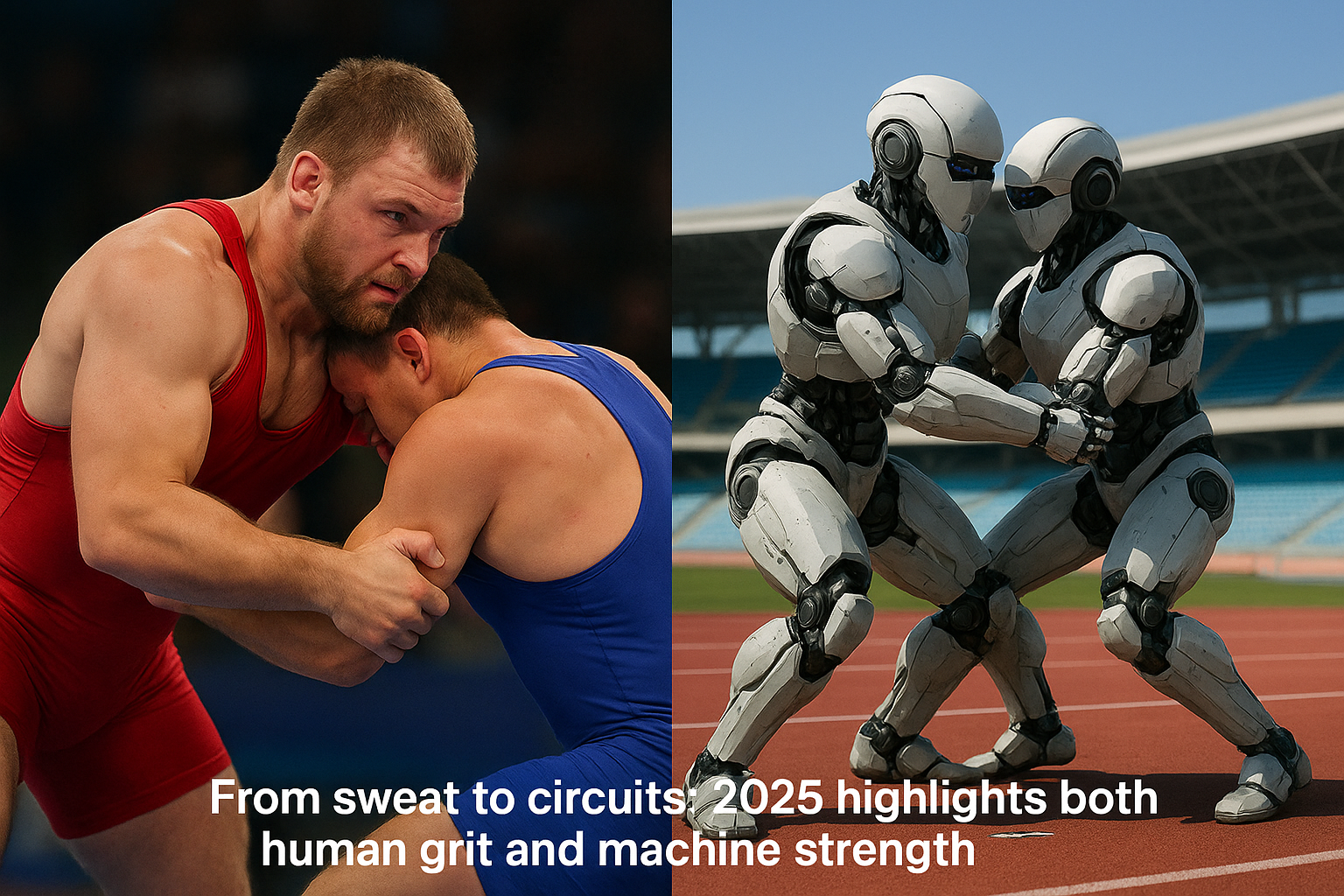 From sweat to circuits: 2025 highlights both human grit and machine strength