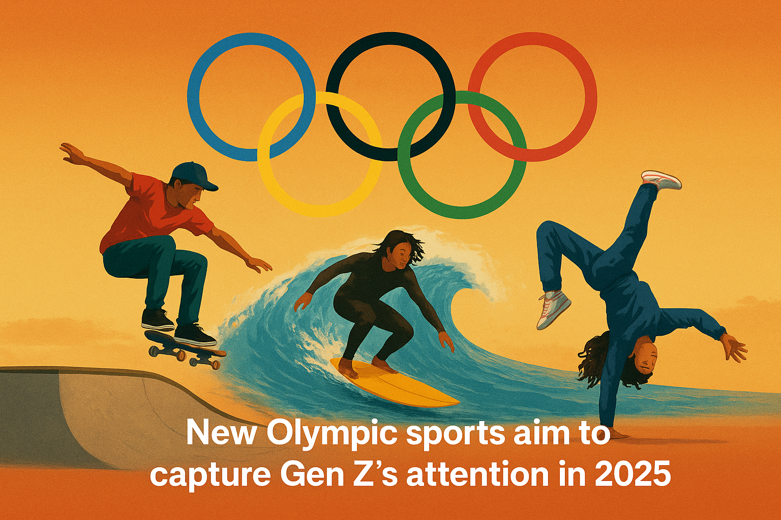 New Olympic sports aim to capture Gen Z’s attention in 2025.
