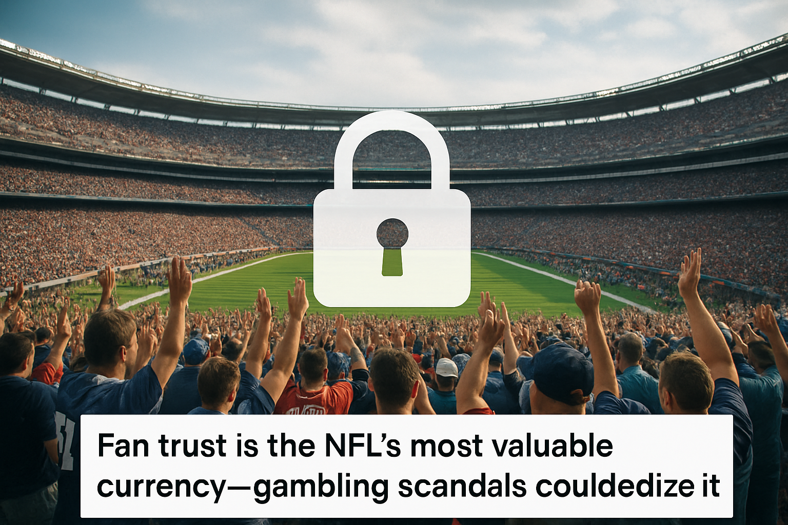 Fan trust is the NFL’s most valuable currency gambling scandals could jeopardize it all