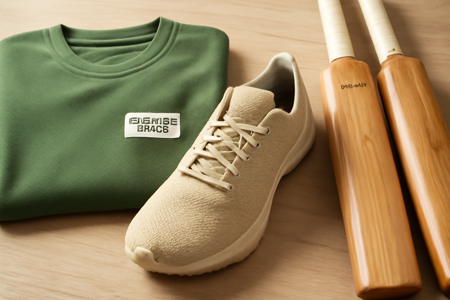 Athletes are stepping onto the field with planet-conscious gear