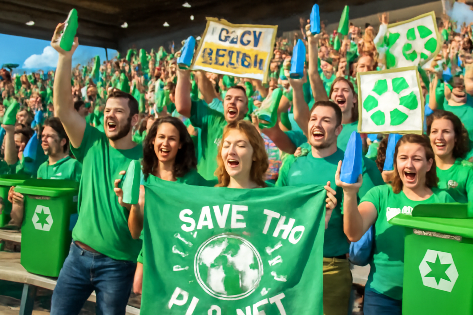 Fans are now part of the green game-day movement