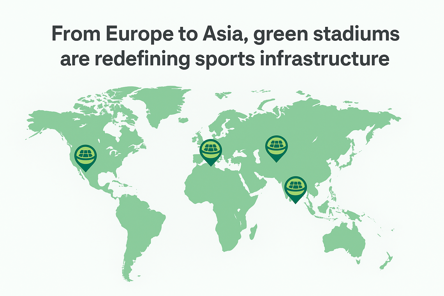From Europe to Asia, green stadiums are redefining sports infrastructure