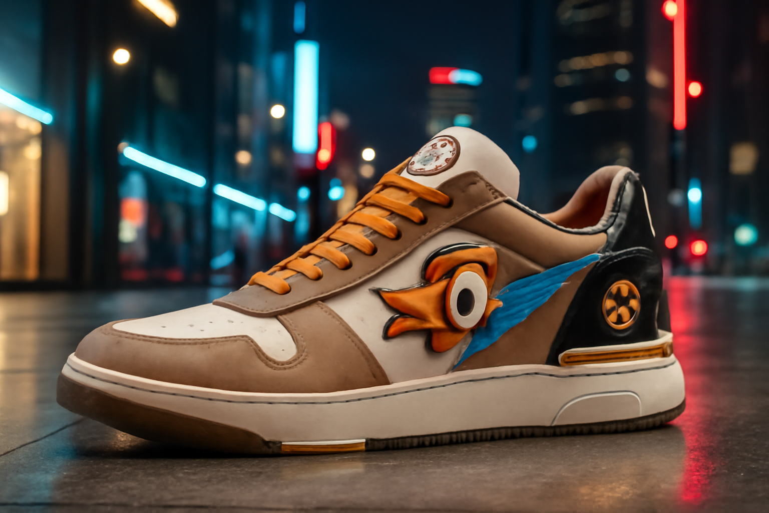 Sneakers inspired by iconic gaming characters.