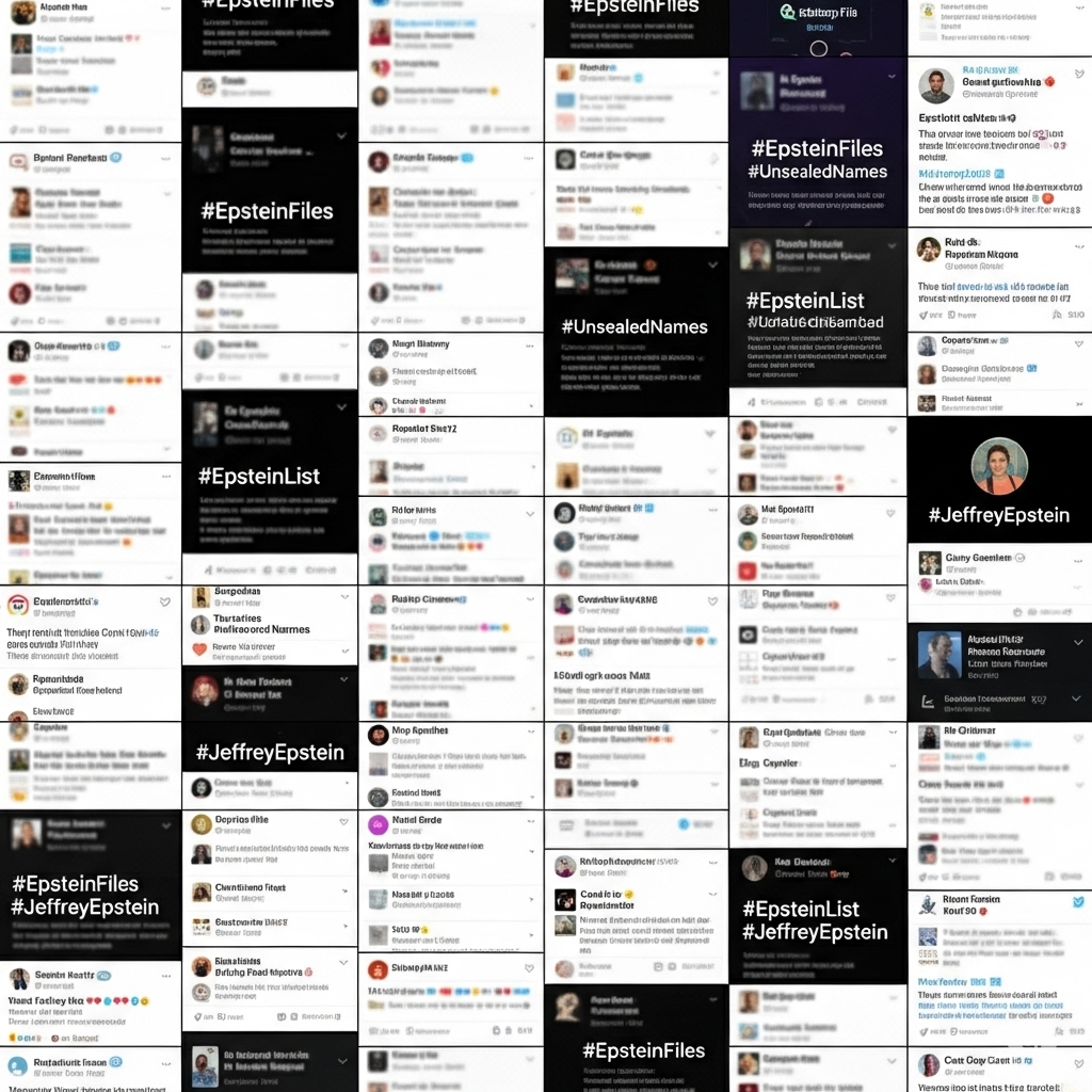 Social Media Reactions Collage