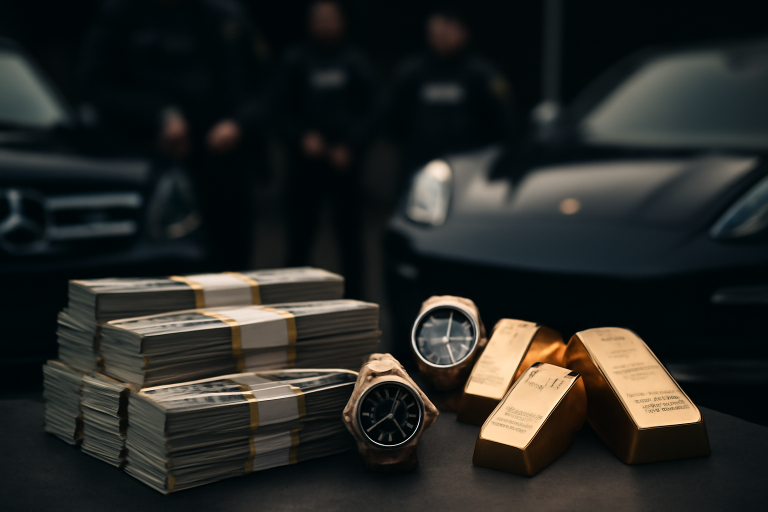 Seized Cash & Assets
