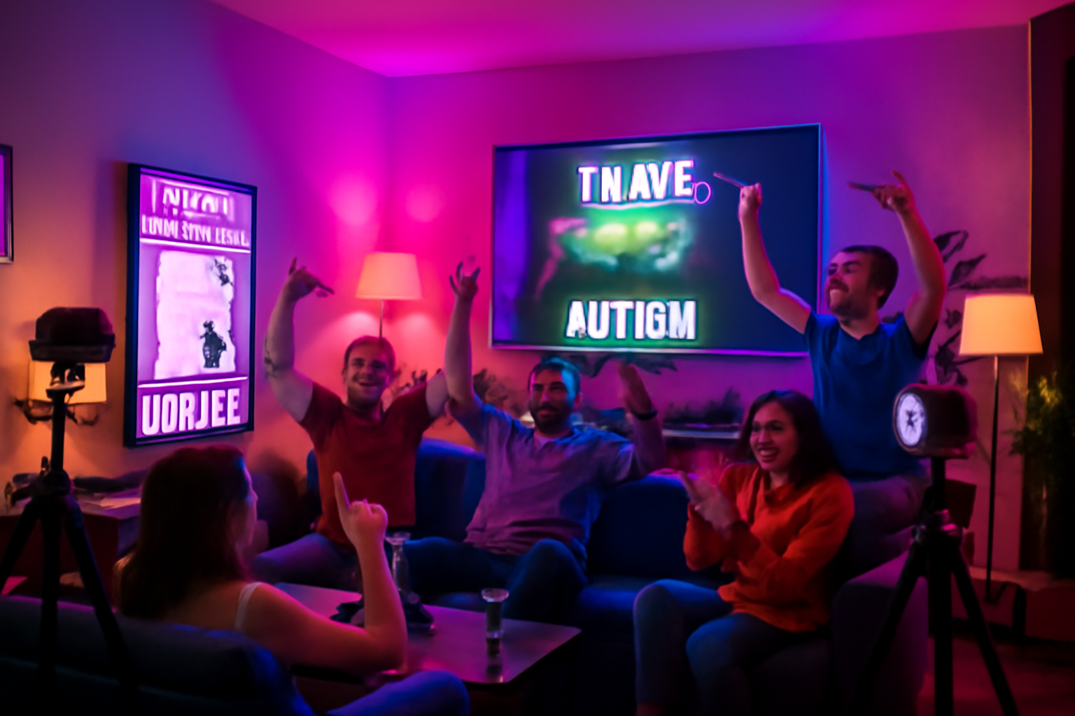 Shows how audiences actively participate from home