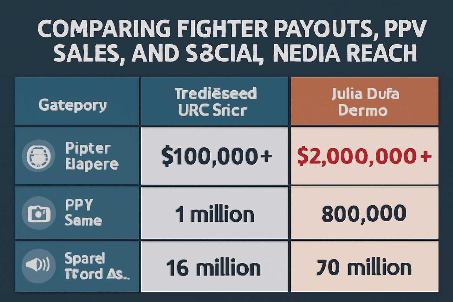 Data & Dollars Table Graphic