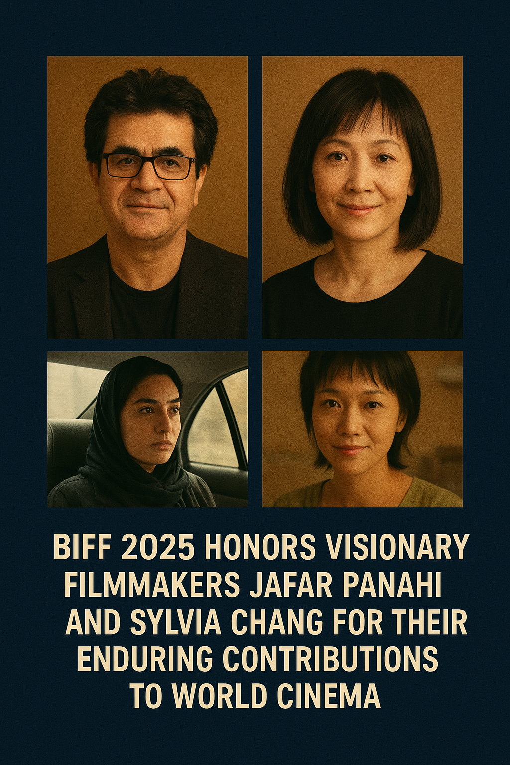 BIFF 2025 honors visionary filmmakers Jafar Panahi and Sylvia Chang