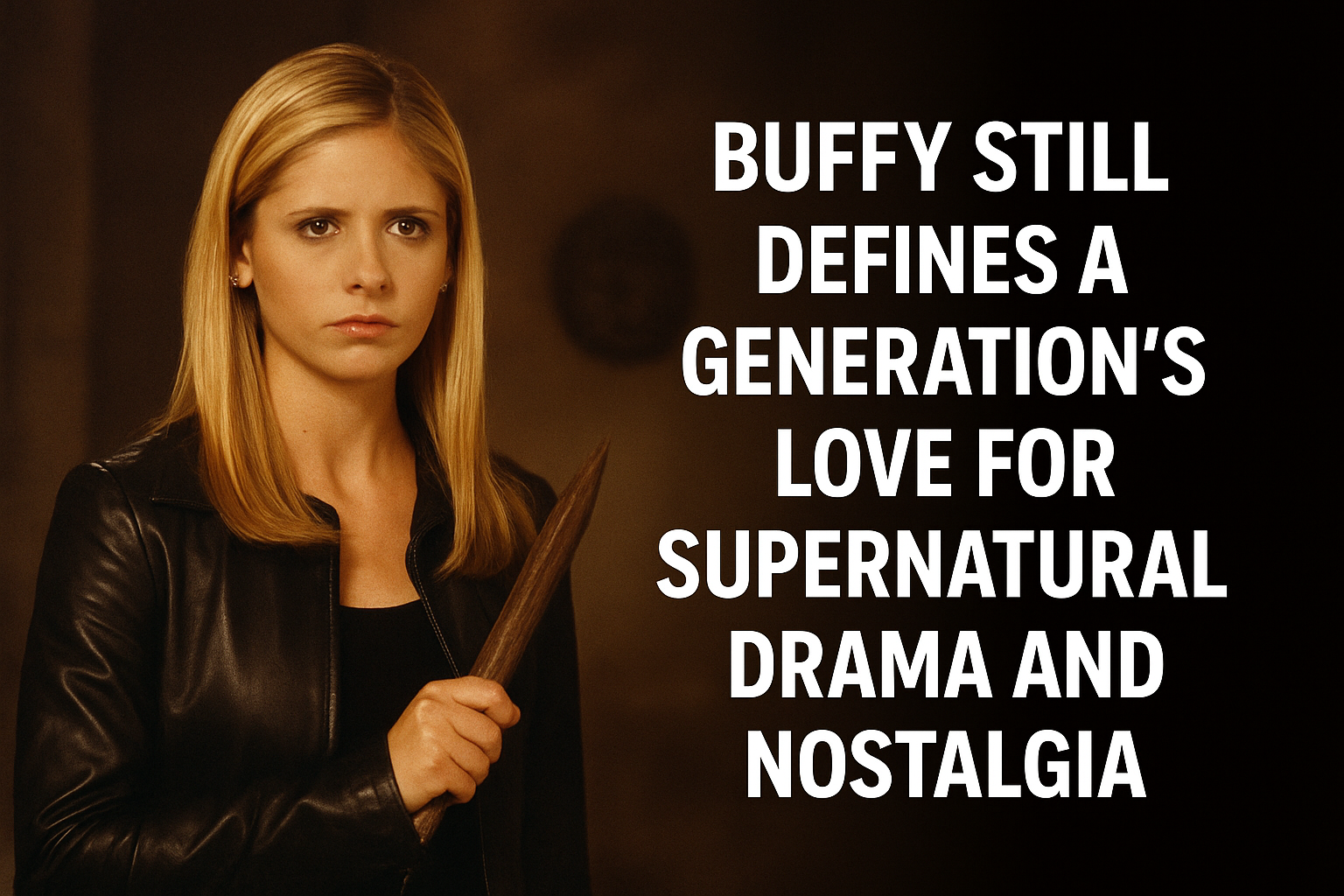 Buffy still defines a generation’s love for supernatural drama and nostalgia.