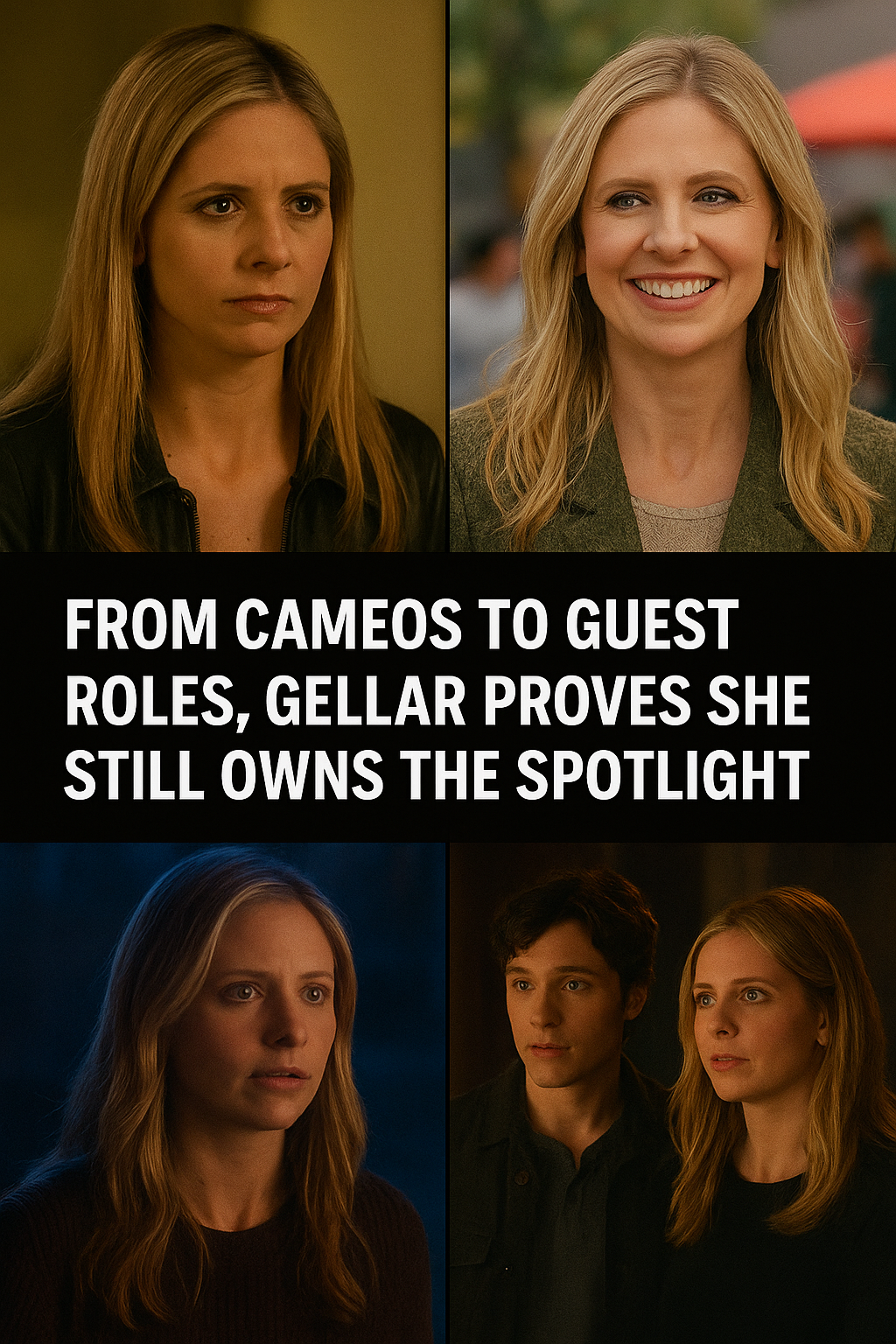 From cameos to guest roles, Gellar proves she still owns the spotlight.