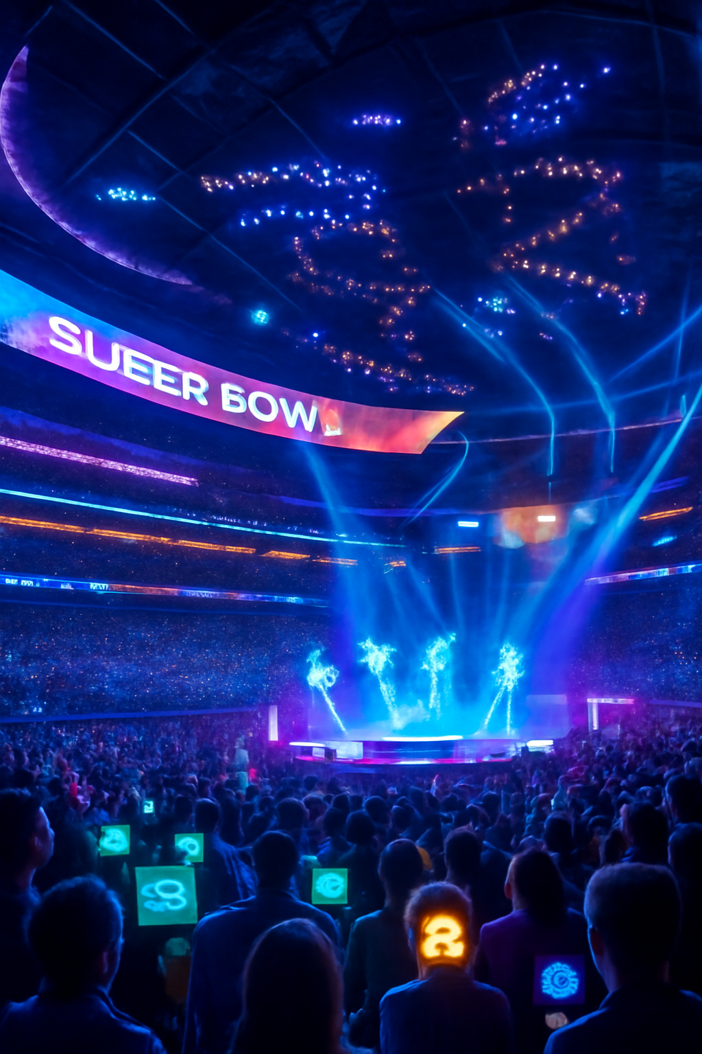Tomorrow’s halftime: holograms, AI setlists, and VR fan experiences.