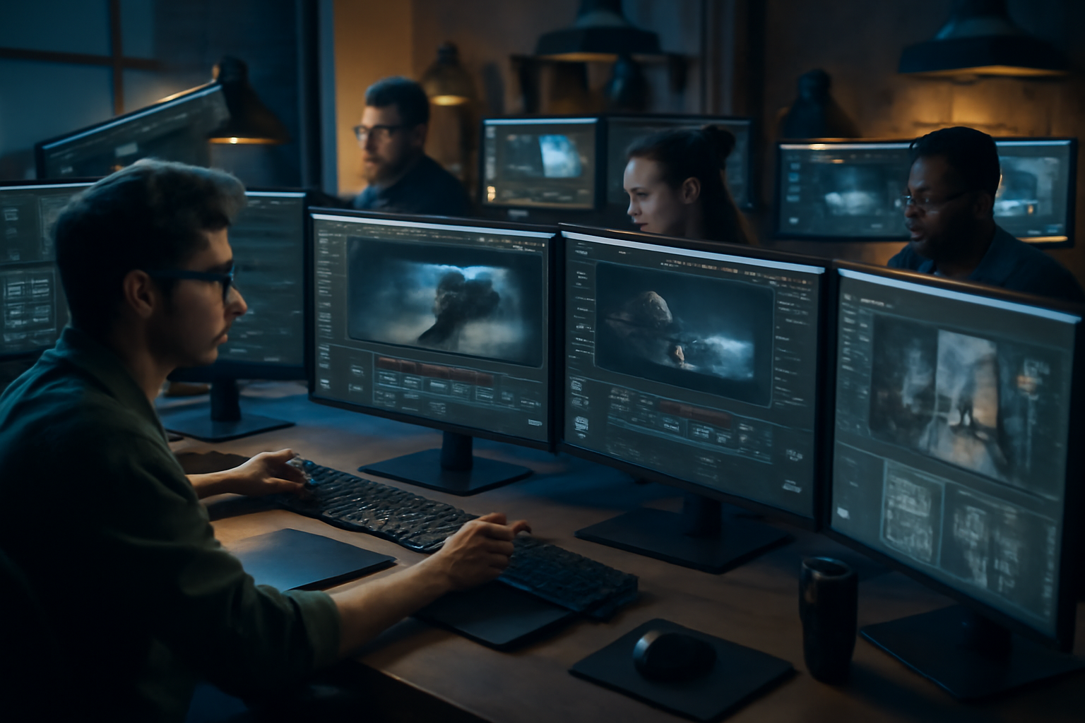 Visual effects teams craft breathtaking scenes that define modern blockbusters