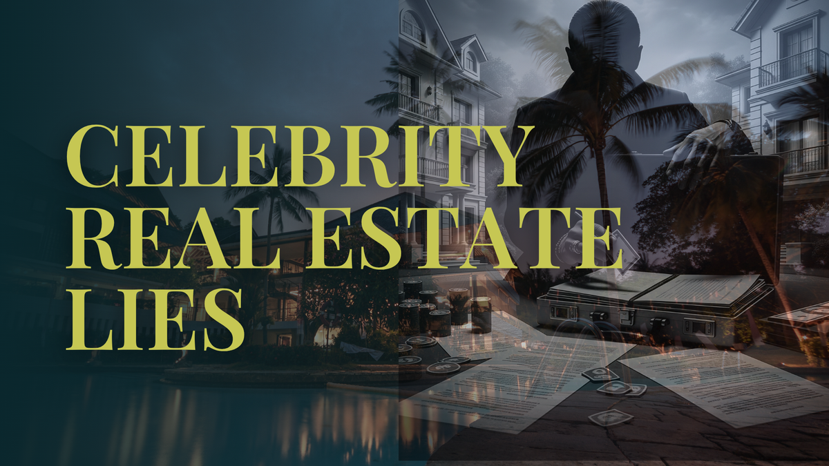 Celebrity Real Estate Lies : What Secret Deals Reveal About Tax