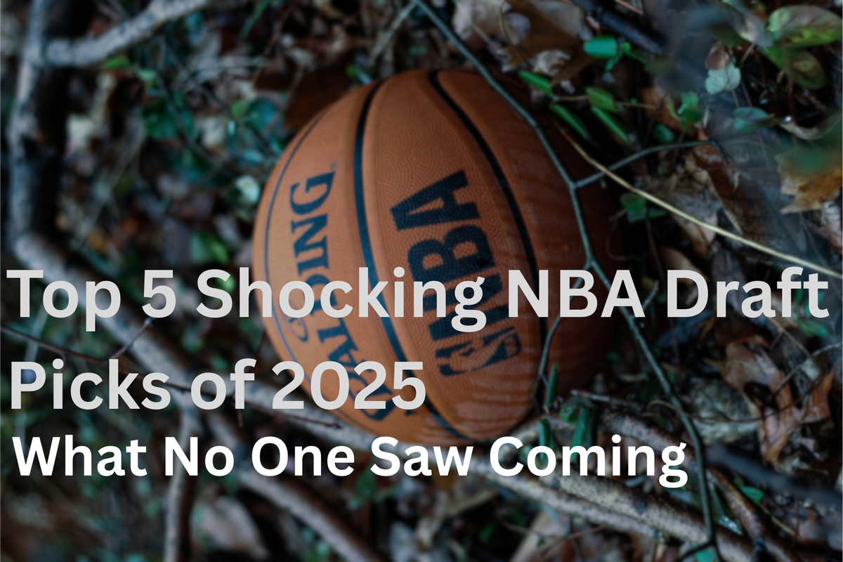 Top 5 Shocking NBA Draft Picks of 2025, What No One Saw Coming