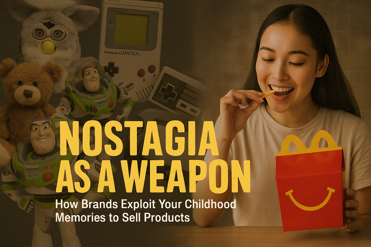 Nostalgia as a Weapon: How Brands Exploit Your Childhood Memories to Sell Products