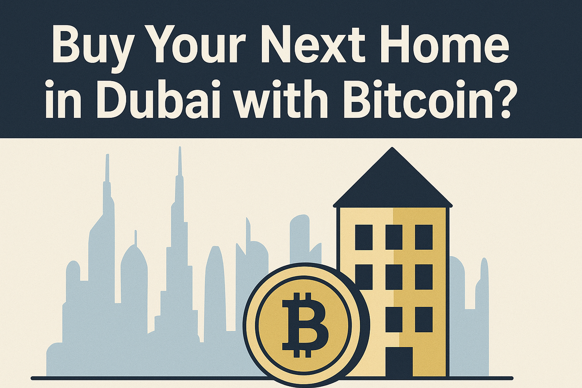 Buy Your Next Home in Dubai with Bitcoin? Inside the Crypto Real Estate Boom