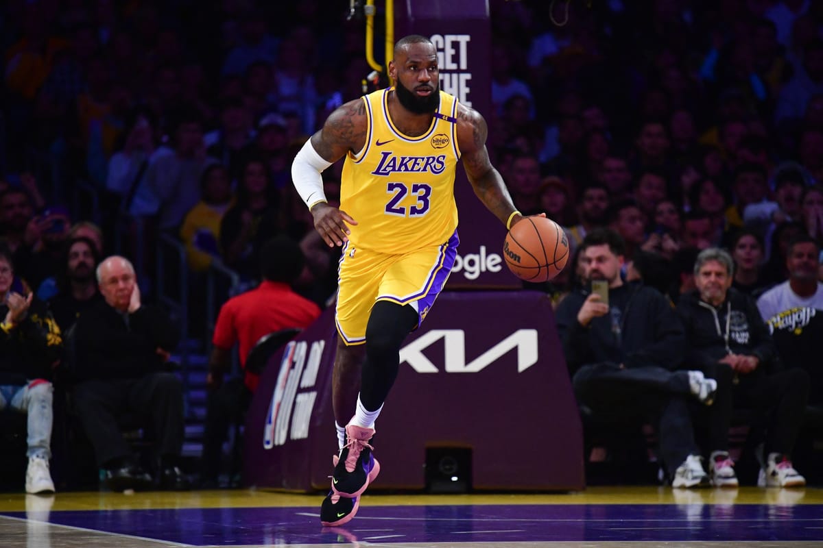 A candid shot from a Reuters report accompanying their confirmation that LeBron penned an essay in China’s state-run newspaper