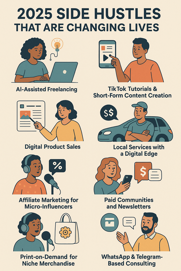 2025 Side Hustles That Are Changing Lives