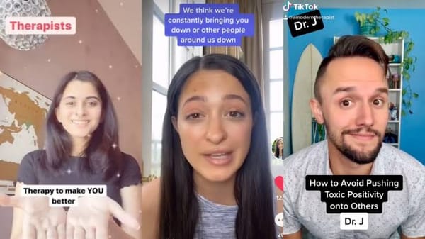 TikTok therapy, mental health influencers, social media trends, trauma dumping, digital wellness