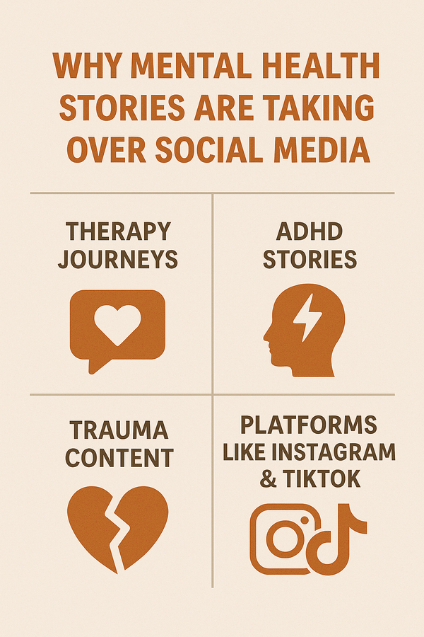 Why Mental Health Stories Are Taking Over Social Media