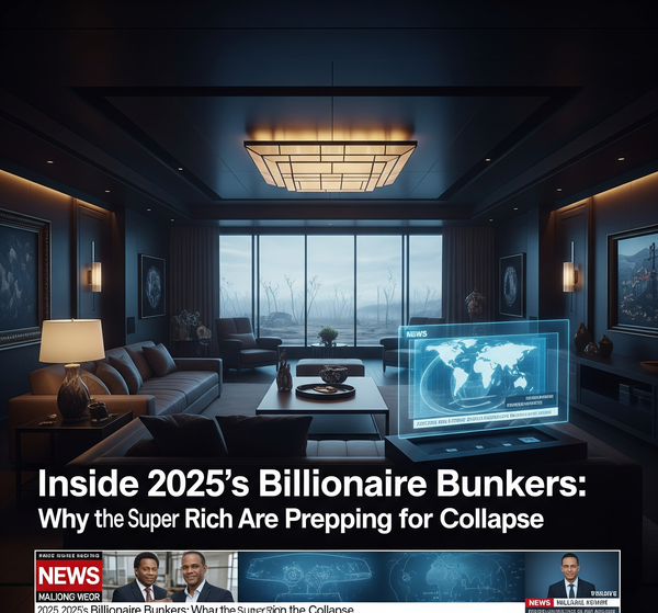 From New Zealand to Montana, billionaires are building high-tech doomsday shelters. What does that say about their view of the future—and the rest of us?