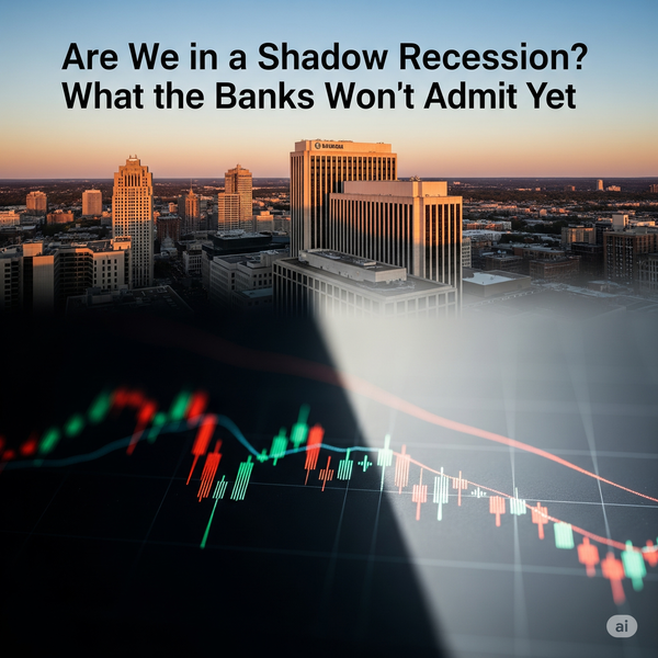 Are We in a Shadow Recession? What the Banks Won’t Admit Yet