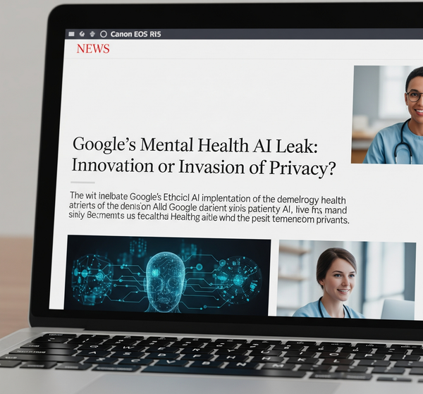 A whistleblower leak reveals user conversations with Google’s mental wellness AI were stored—and possibly shared. Is this tech going too far?