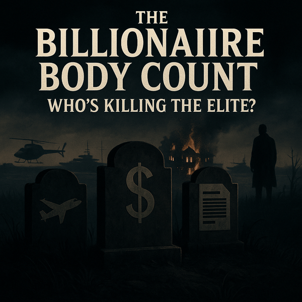 The Billionaire Body Count: Which Elites Keep Dying Under 'Strange' Circumstances?