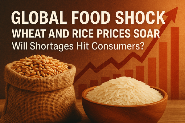 Global Food Shock: Wheat and Rice Prices Soar Will Shortages Hit Consumers?