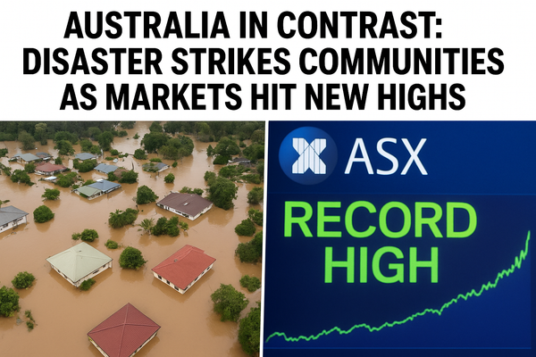 Australia Floods, Fatal Crashes, and Record-High Markets: A Day of Contrasts