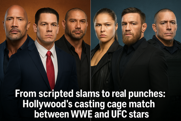 UFC or Hollywood? Why Fighters Are Becoming Action Stars Faster Than Wrestlers