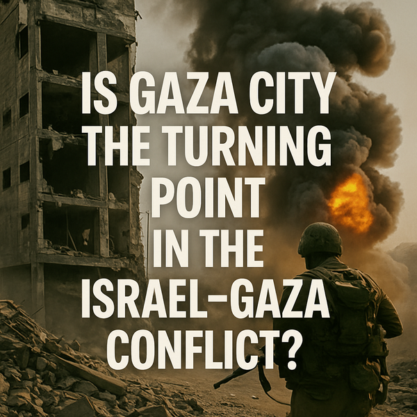 Image showing damaged buildings and smoke in Gaza City 